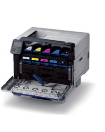 OKI Pro9541wt White Toner Printer w/ software